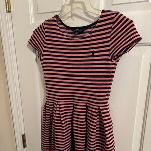 POLO ralph Lauren Pink and Blue dress